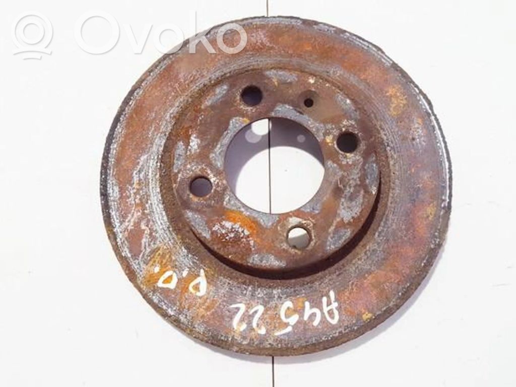 Volkswagen Polo III 6N 6N2 6NF Disco del freno anteriore 