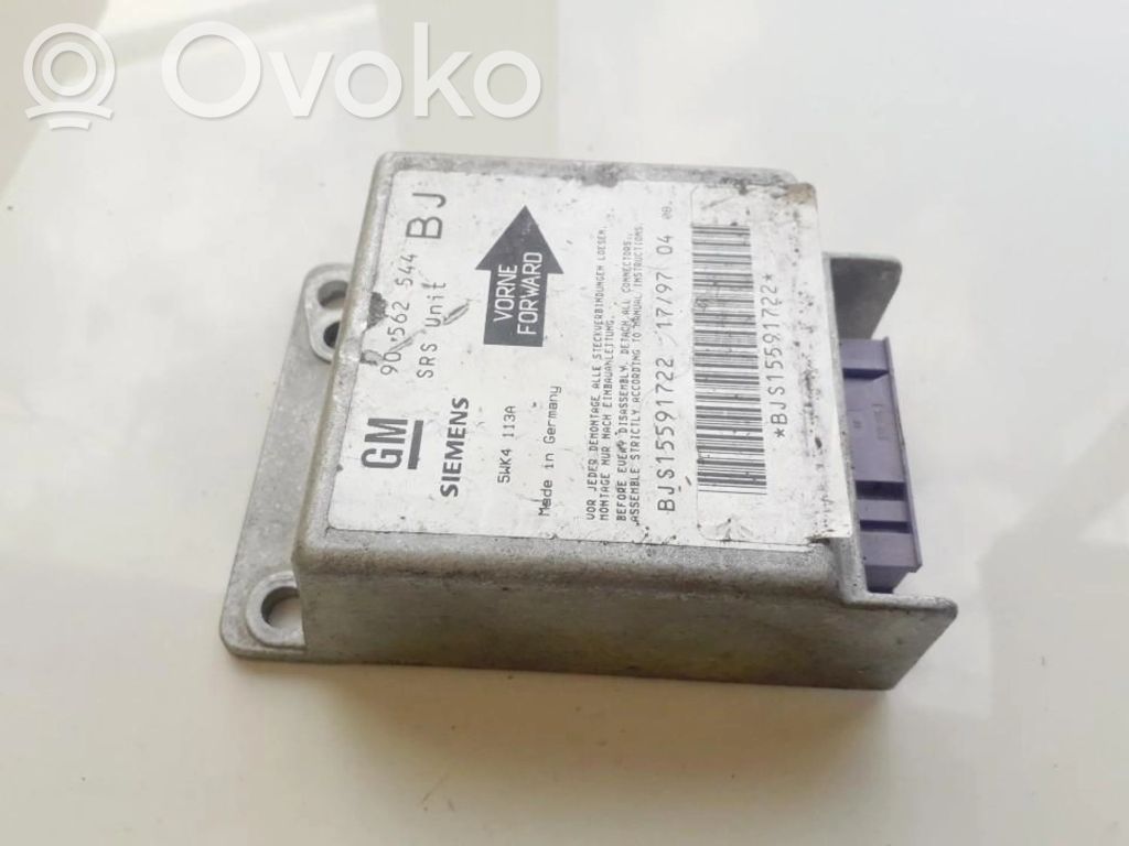 Centralina/modulo airbag   90562544,5WK4113A,5WK4113A,90562544