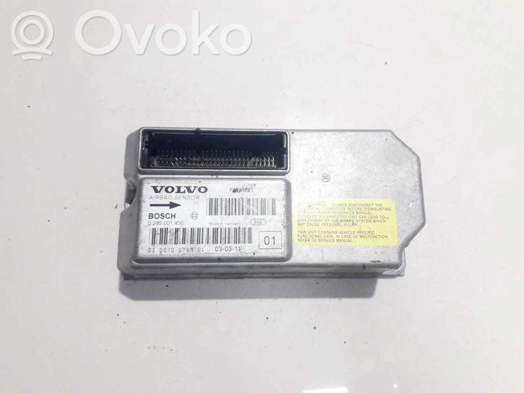 Centralina/modulo airbag   0285001456,P8651523,0285001456,P8651523