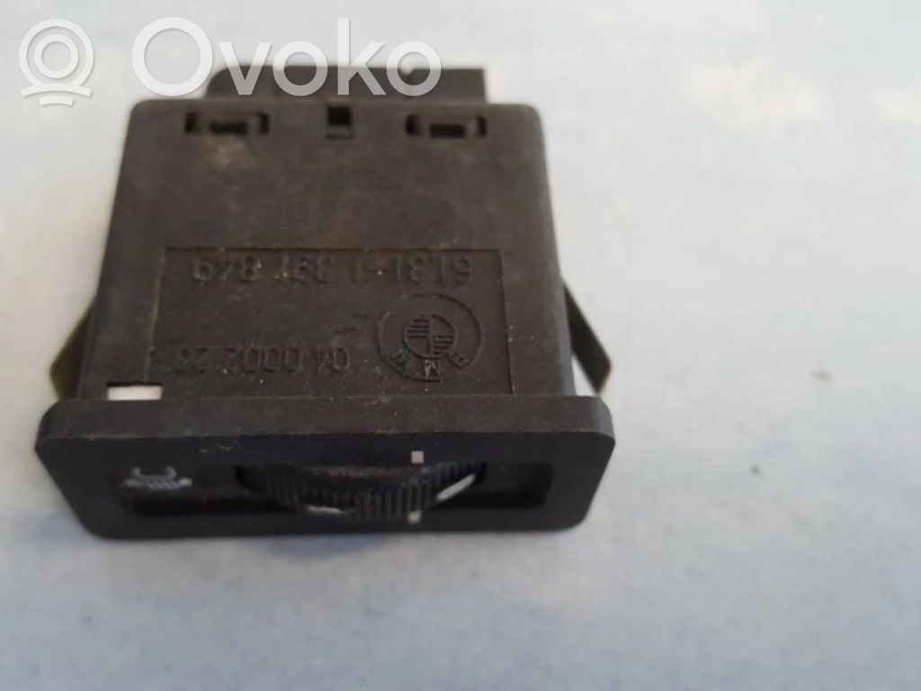 BMW 5 E34 Headlight level height control switch 