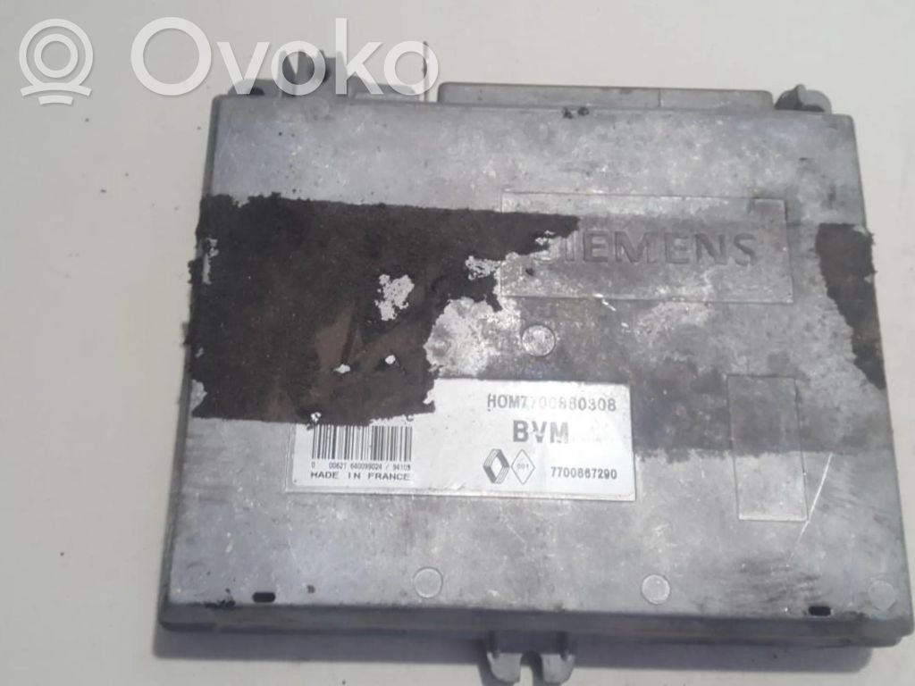 Unidad de control/módulo del motor   HOM7700860308,7700867290,7700867290,HOM7700860308