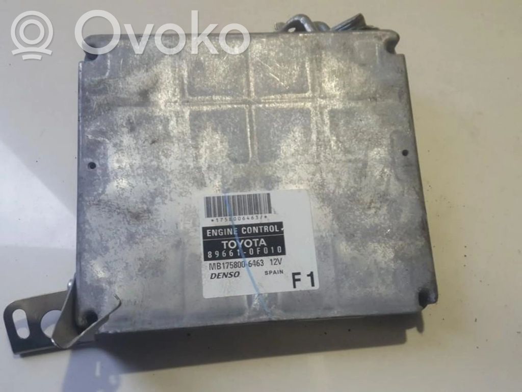 Toyota Corolla Verso AR10 Centralina/modulo del motore