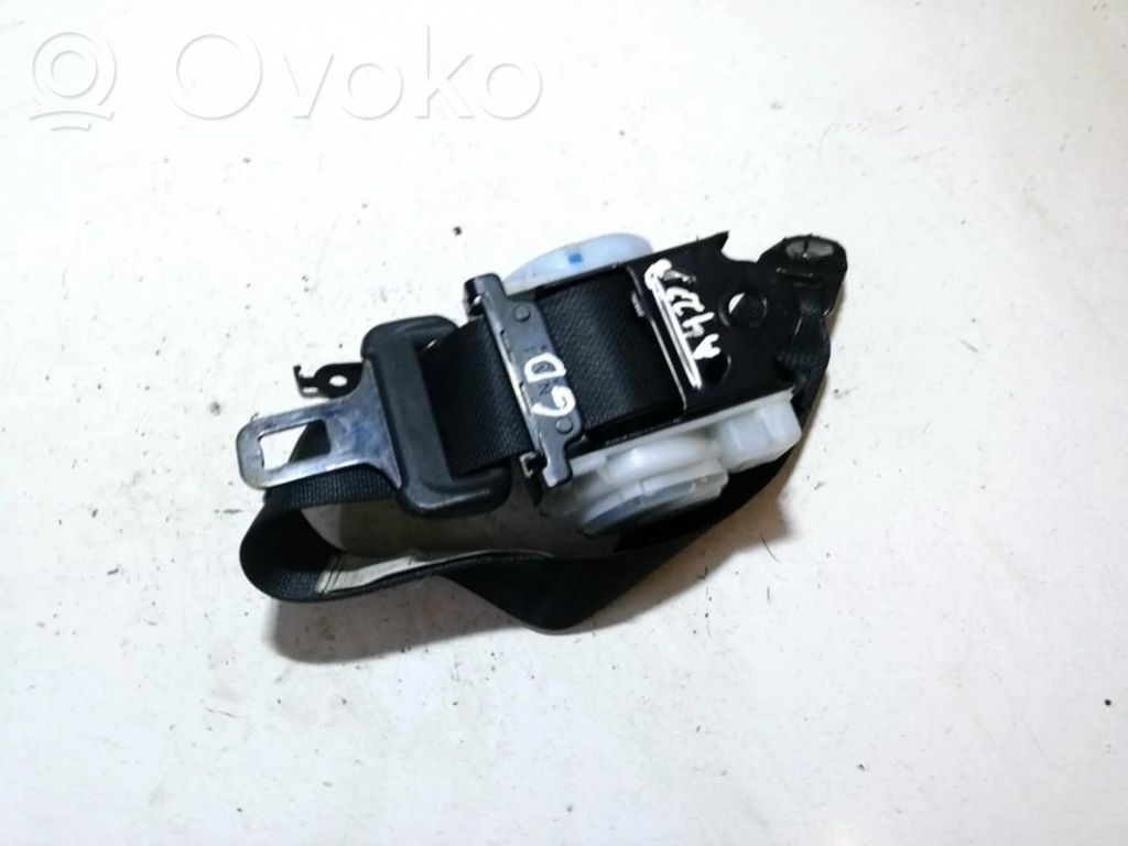 Toyota Avensis T250 Pas bezpieczeństwa fotela tylnego 