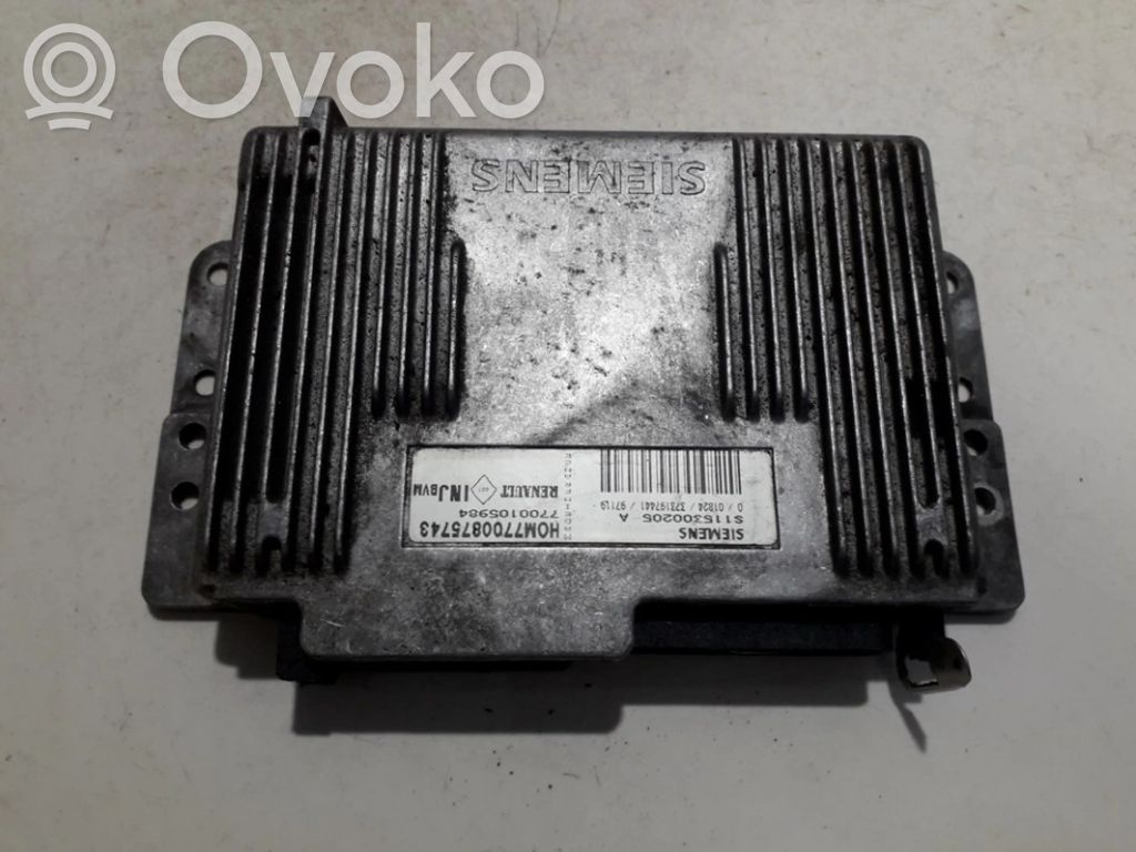 Engine control unit/module   HOM7700875743,H0M7700875743,7700105984,H0M7700875743,HOM7700875743,S115300205A