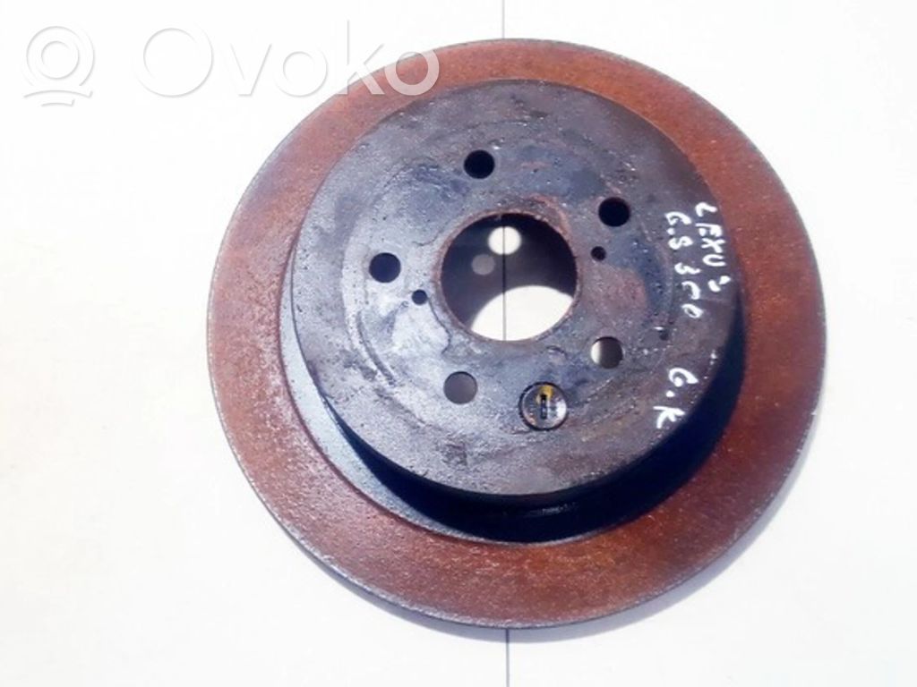 Lexus GS 300 350 430 450H Disco del freno posteriore 