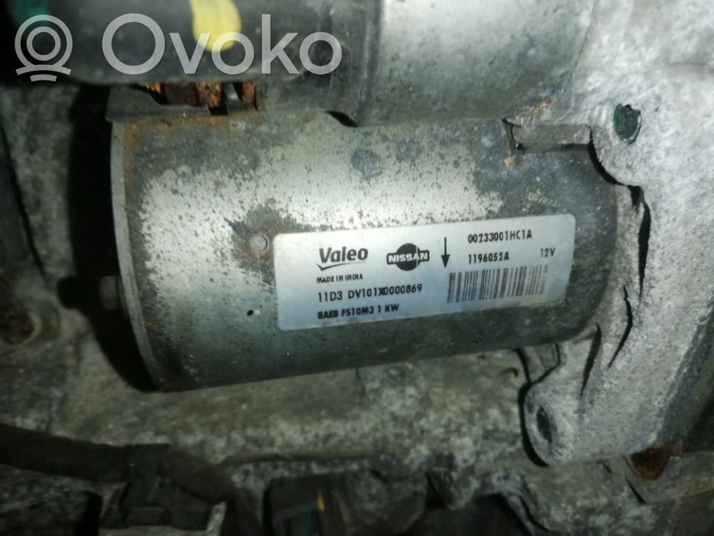 Nissan Micra Motorino d’avviamento