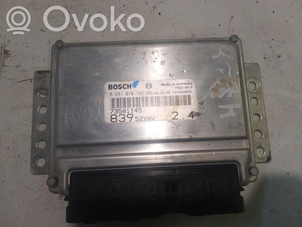Lancia Lybra Engine control unit/module 