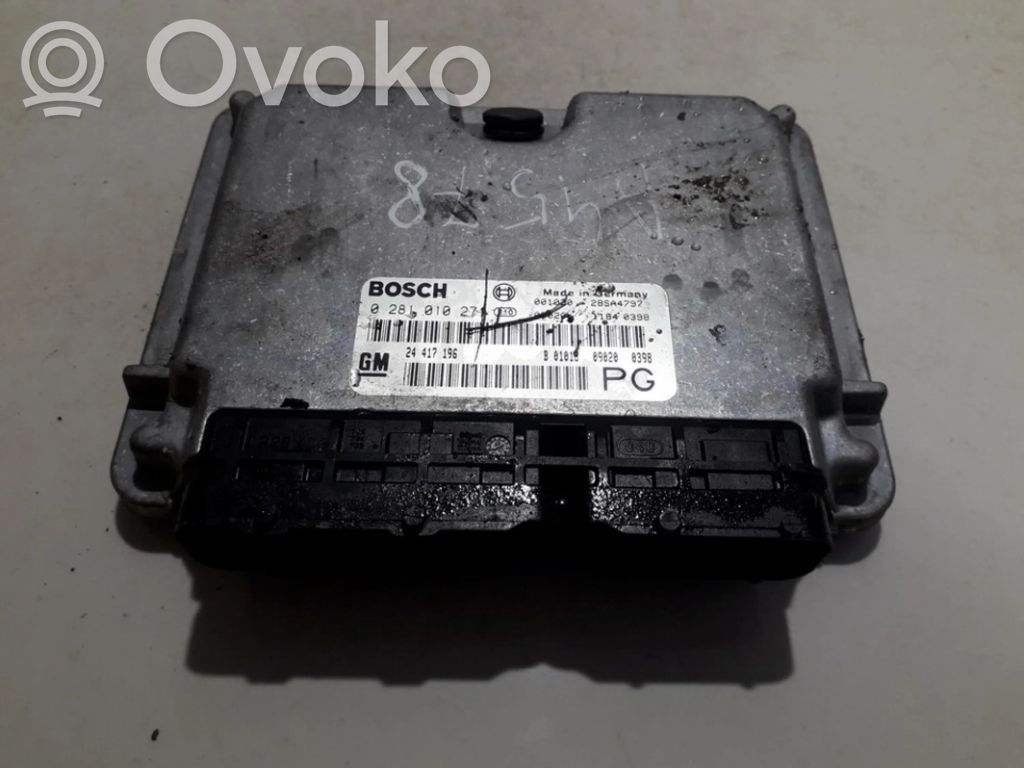 Unidad de control/módulo del motor   0281010271,24417196,0281010271,24417196