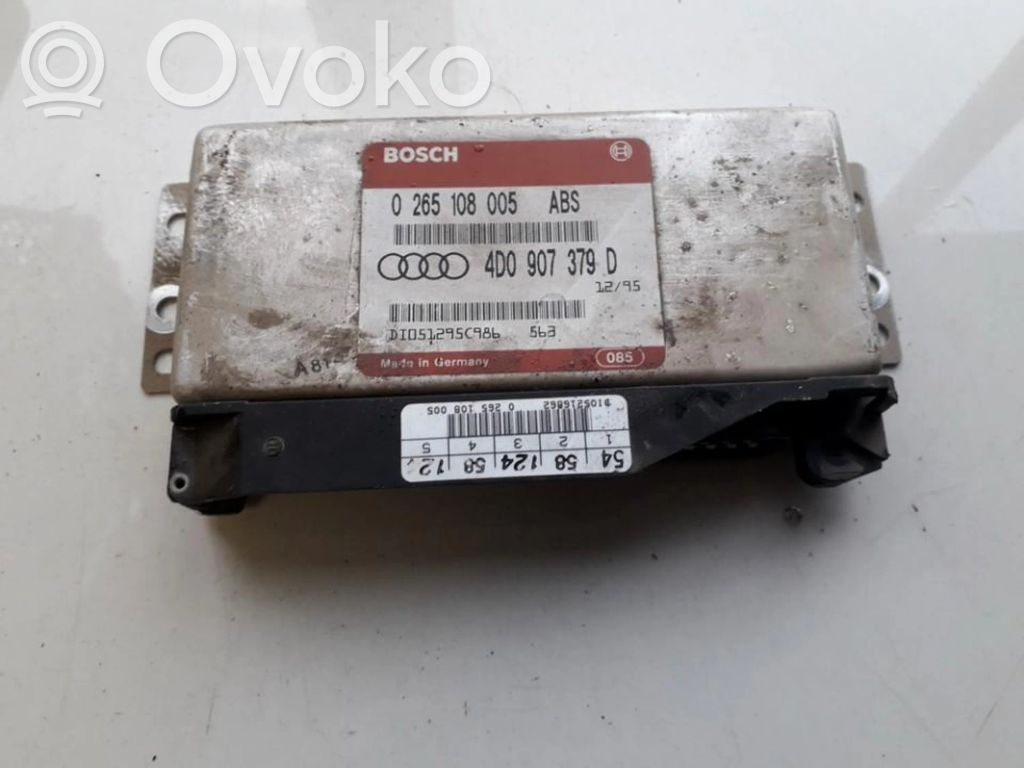 Sterownik / moduł ABS   0265108005,4D0907379D,0265108005,4D0907379D