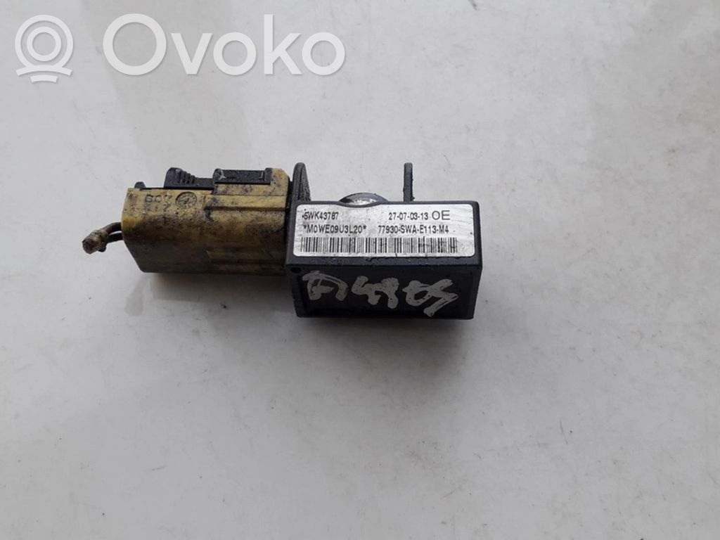 Honda CR-V Sensore d’urto/d'impatto apertura airbag 