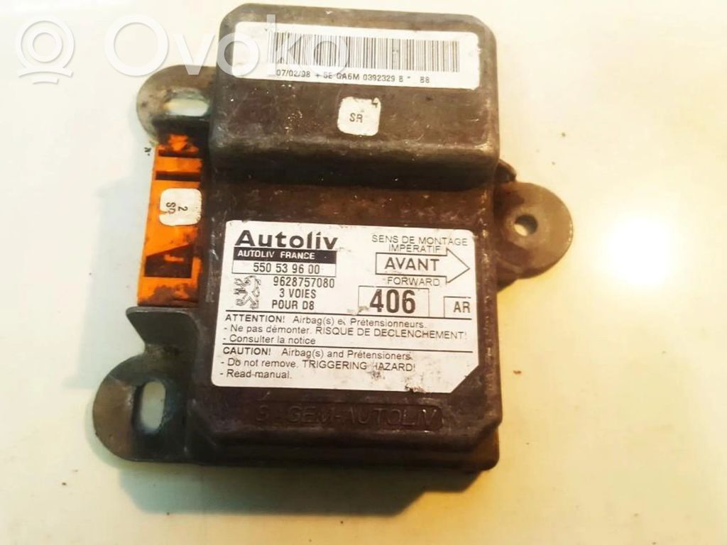 Centralina/modulo airbag   9628757080,550539600,550539600,9628757080