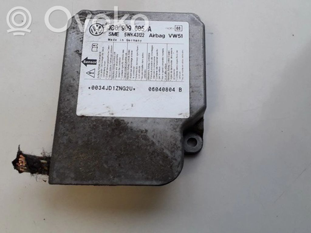 Centralina/modulo airbag   1C0909605A,5WK43122,1C0909605A,5WK43122