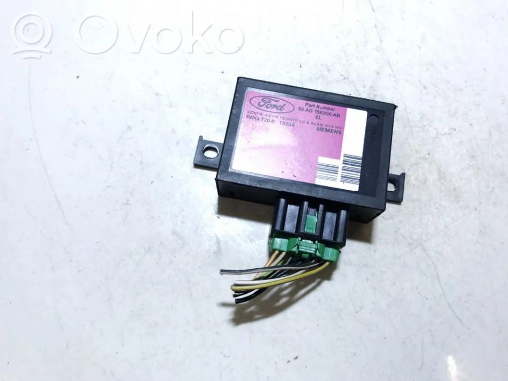 Unité de commande dispositif d'immobilisation   98AG15K600AB,5WK4720B,5WK4720B,98AG15K600AB,T83SA