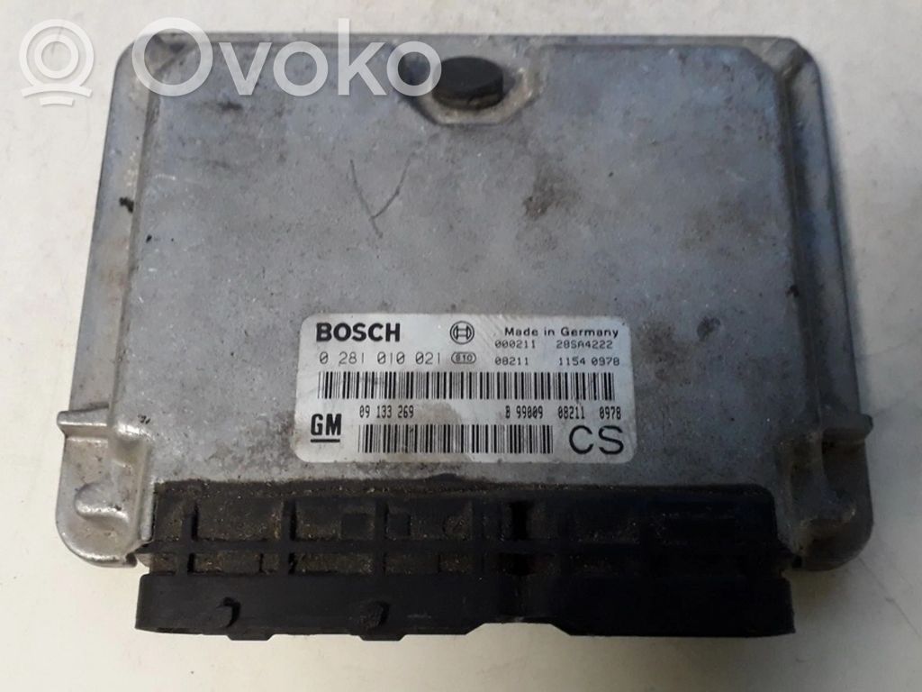 Unidad de control/módulo del motor   09133269,0281010021,0281010021,09133269