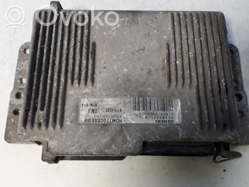 Engine control unit/module   HOM7700868188,HOM7700868188,7700105153,HOM7700868188,S113717119C