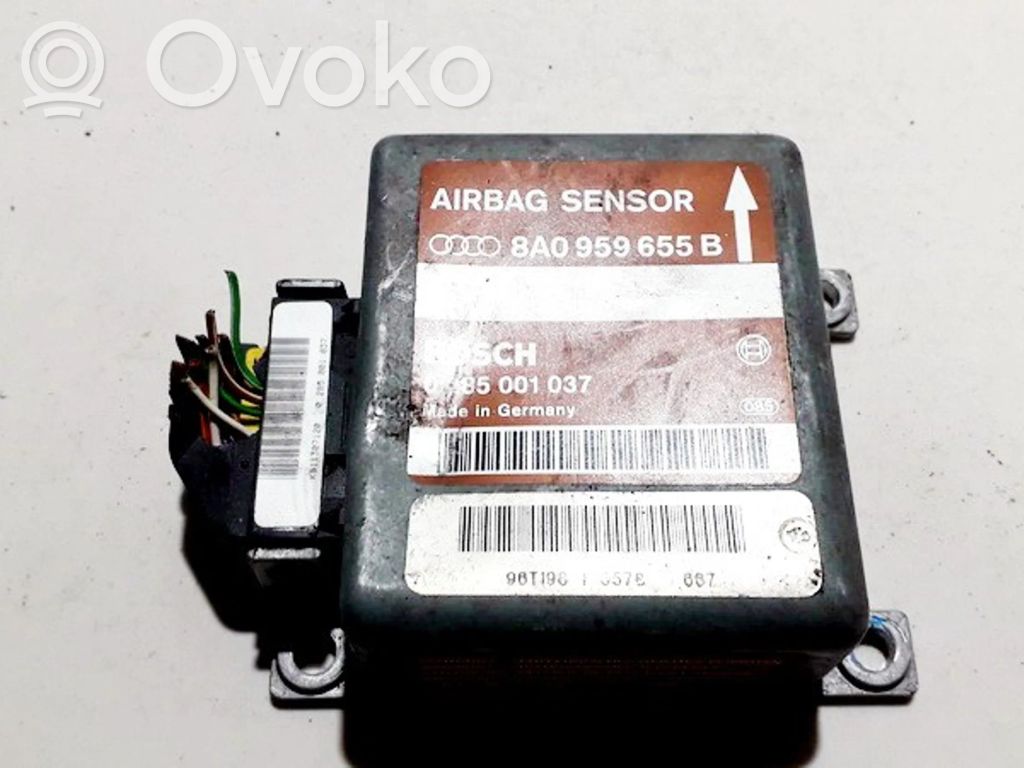 Audi A4 S4 B5 8D Module de contrôle airbag 