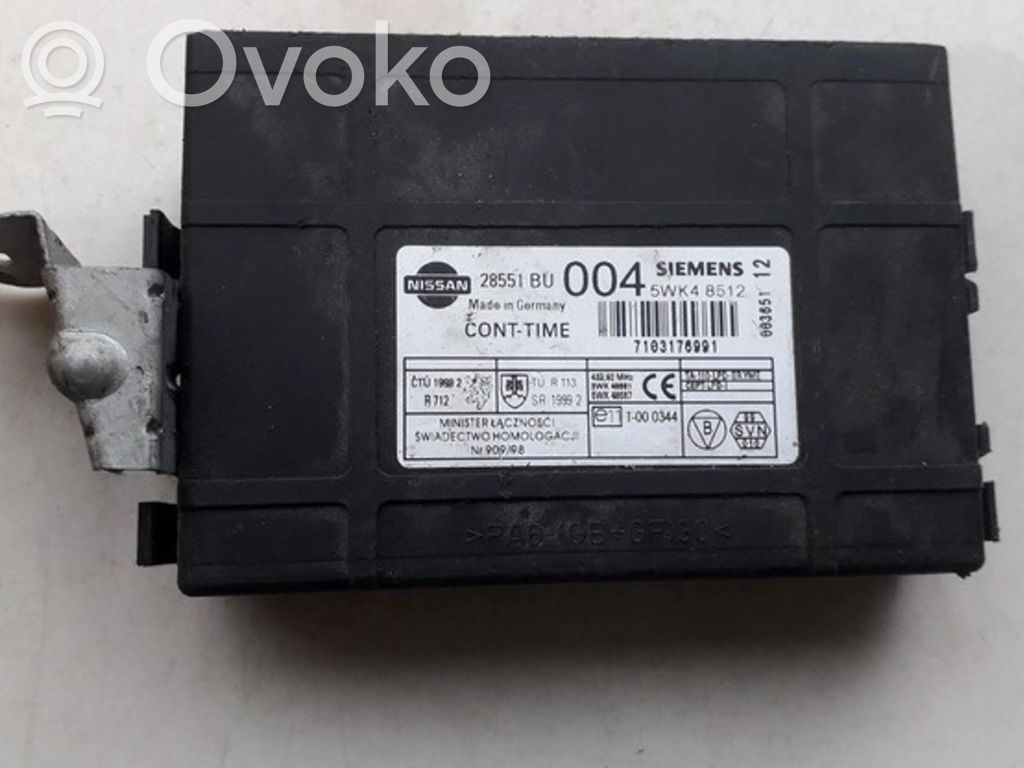 Nissan Almera Tino Modul confort 