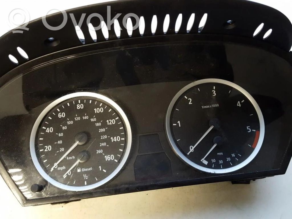 BMW 5 E60 E61 Vitezometru (grup de instrumente) 