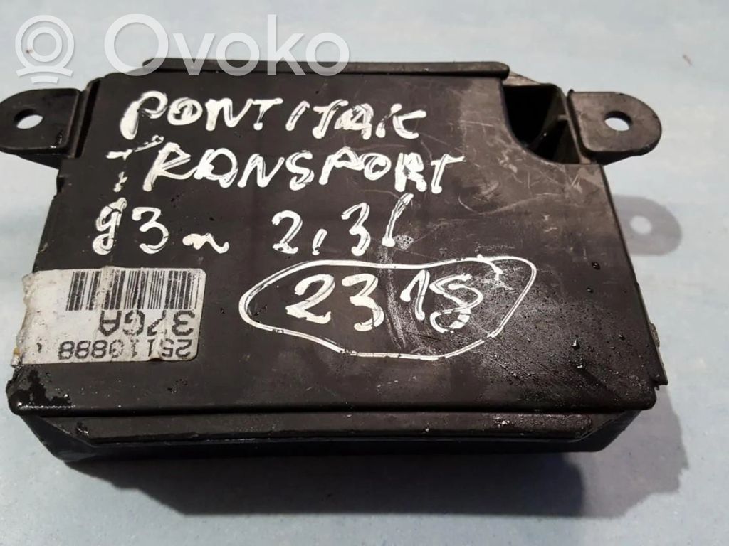 Pontiac Trans Sport Autres unités de commande / modules