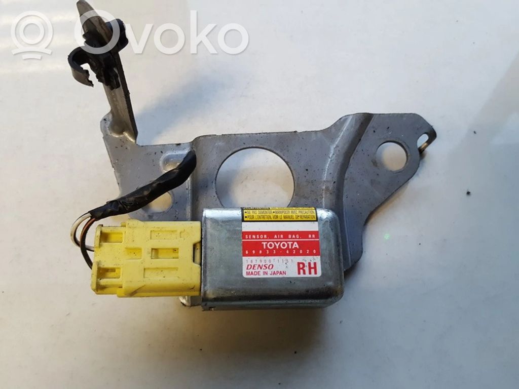 Toyota RAV 4 (XA20) Senzor impact/declanșare airbag