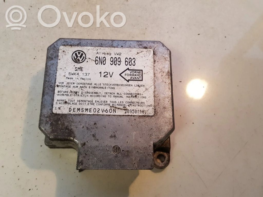 Centralina/modulo airbag   6N0909603,5WK4137,5WK4137,6N0909603