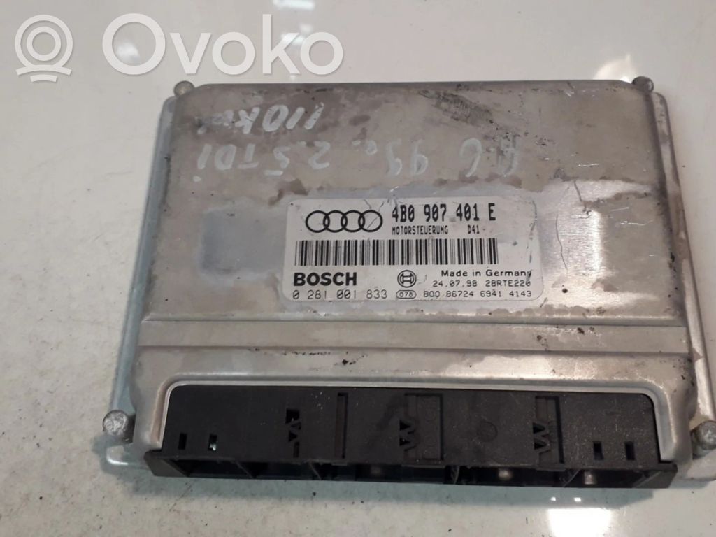 Audi A4 S4 B5 8D Centralina/modulo del motore 