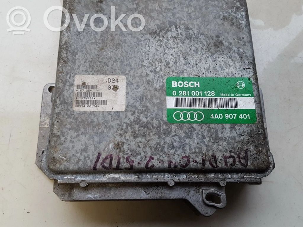 Moottorin ohjainlaite/moduuli   4A0907401,0281001128,0281001128,4A0907401