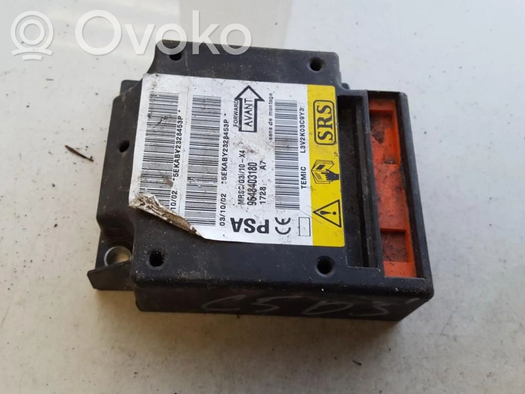 Citroen C5 Centralina/modulo airbag