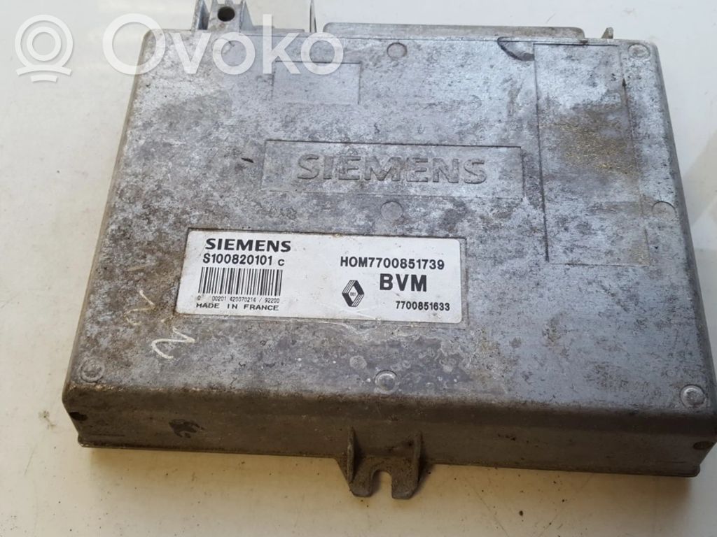 Engine control unit/module   7700851633,7700851739,7700851633,7700851739