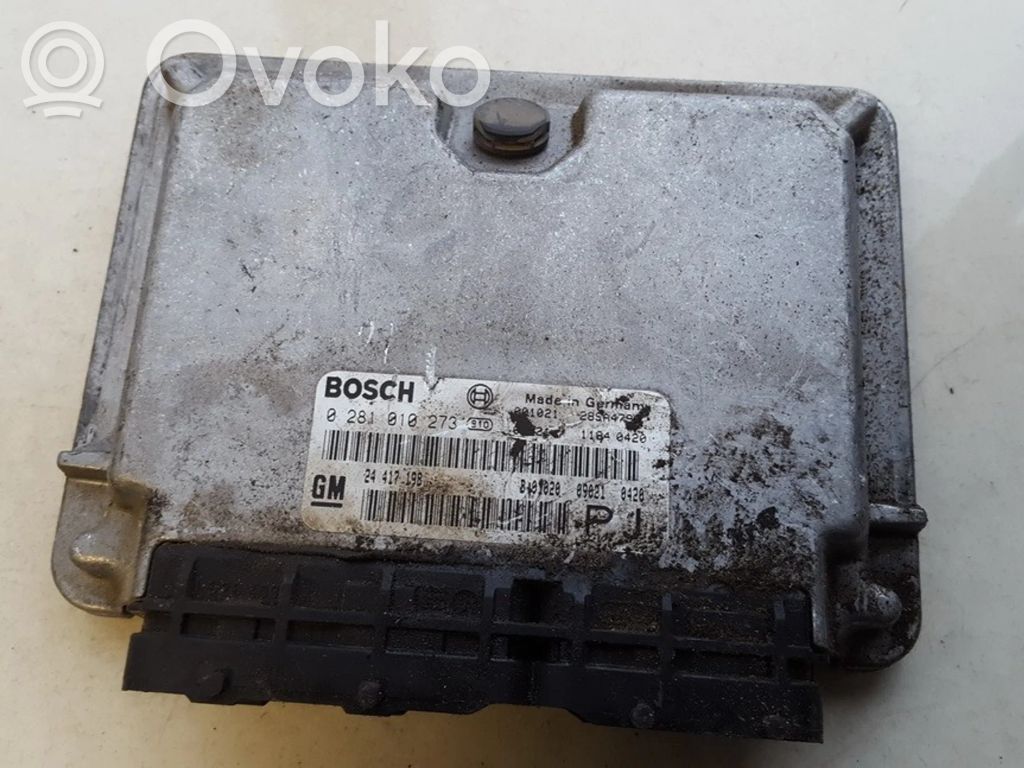 Unidad de control/módulo del motor   24417198,0281010273,0281010273,24417198