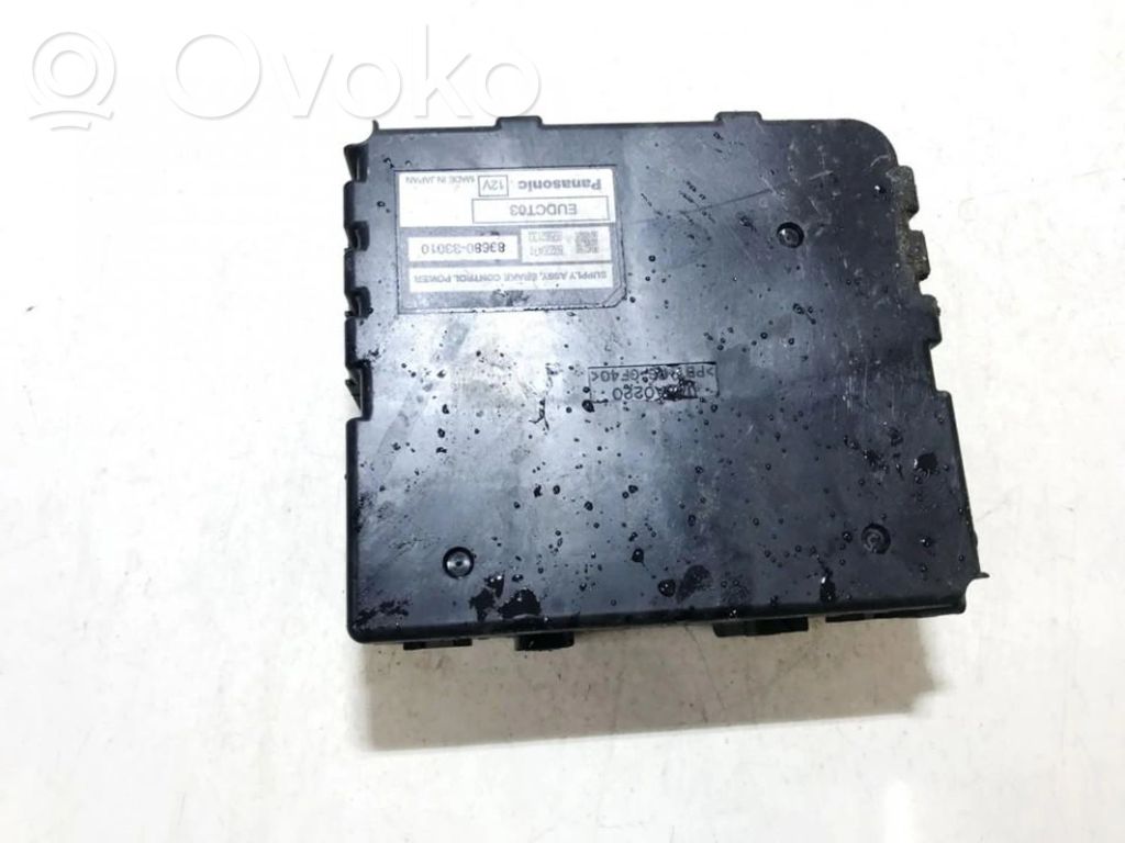 Toyota Prius (XW20) Unitate/modul comandă sistem frânare 