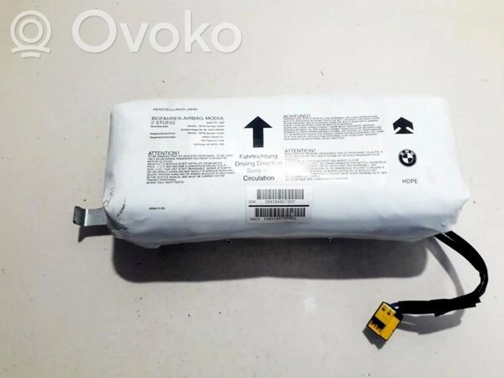BMW 3 E46 Airbag del passeggero 