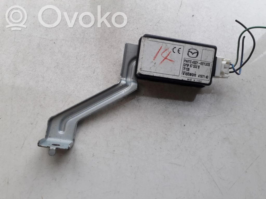 Other control units/modules   GP9F675DZ,GP9F675D,GP9F675D,GP9F675DZ