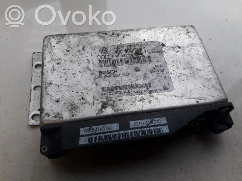 Audi A8 S8 D2 4D Centralina ESP (controllo elettronico della stabilità) 
