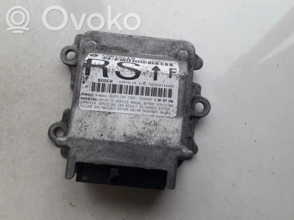 Unidad de control/módulo del Airbag   04686602AG,0285001344,0285001344,04686602AG