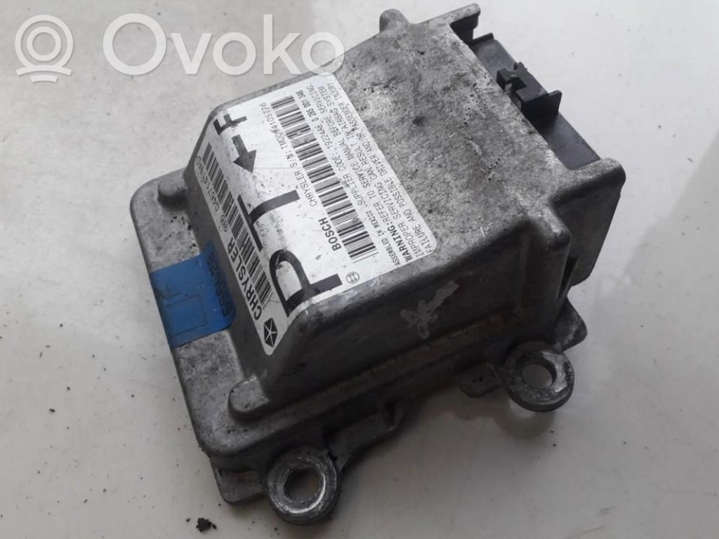 Turvatyynyn ohjainlaite/moduuli   04671419AD,0285001346,0285001346,04671419AD