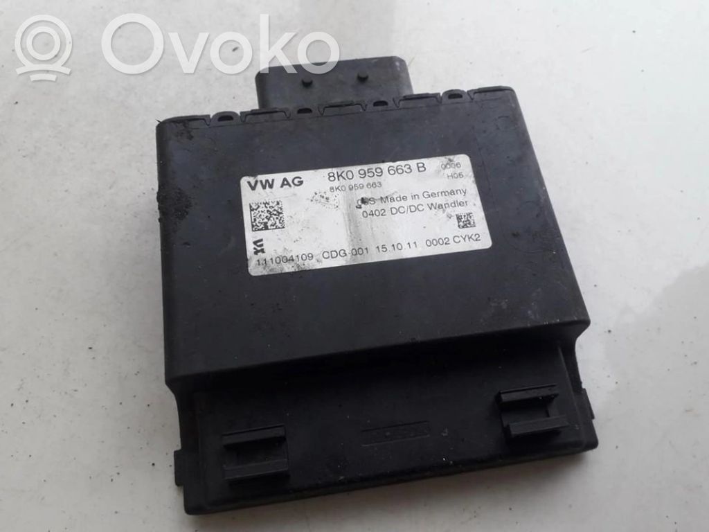 Autres unités de commande / modules   8K0959663B,111004109,111004109,8K0959663B