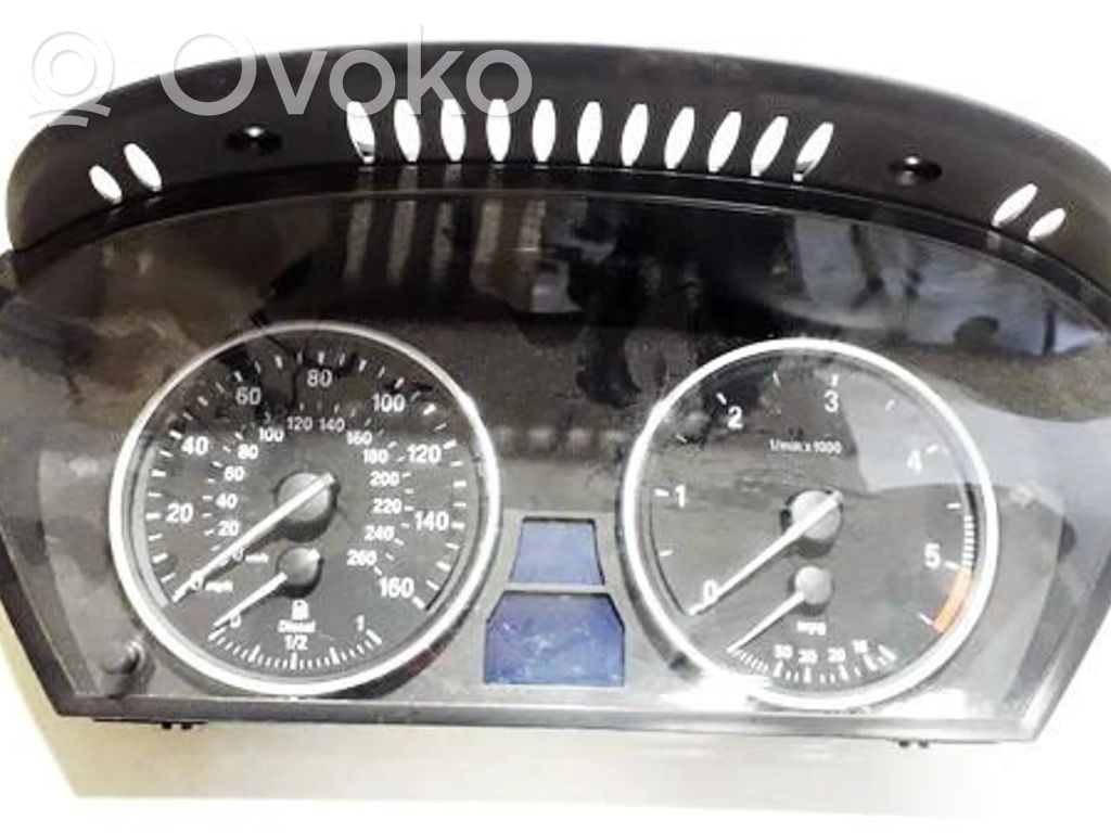 BMW 5 E60 E61 Tachimetro (quadro strumenti) 