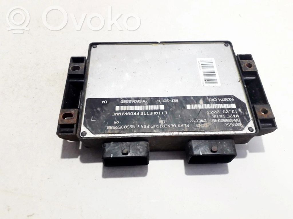 Citroen Berlingo Engine control unit/module 