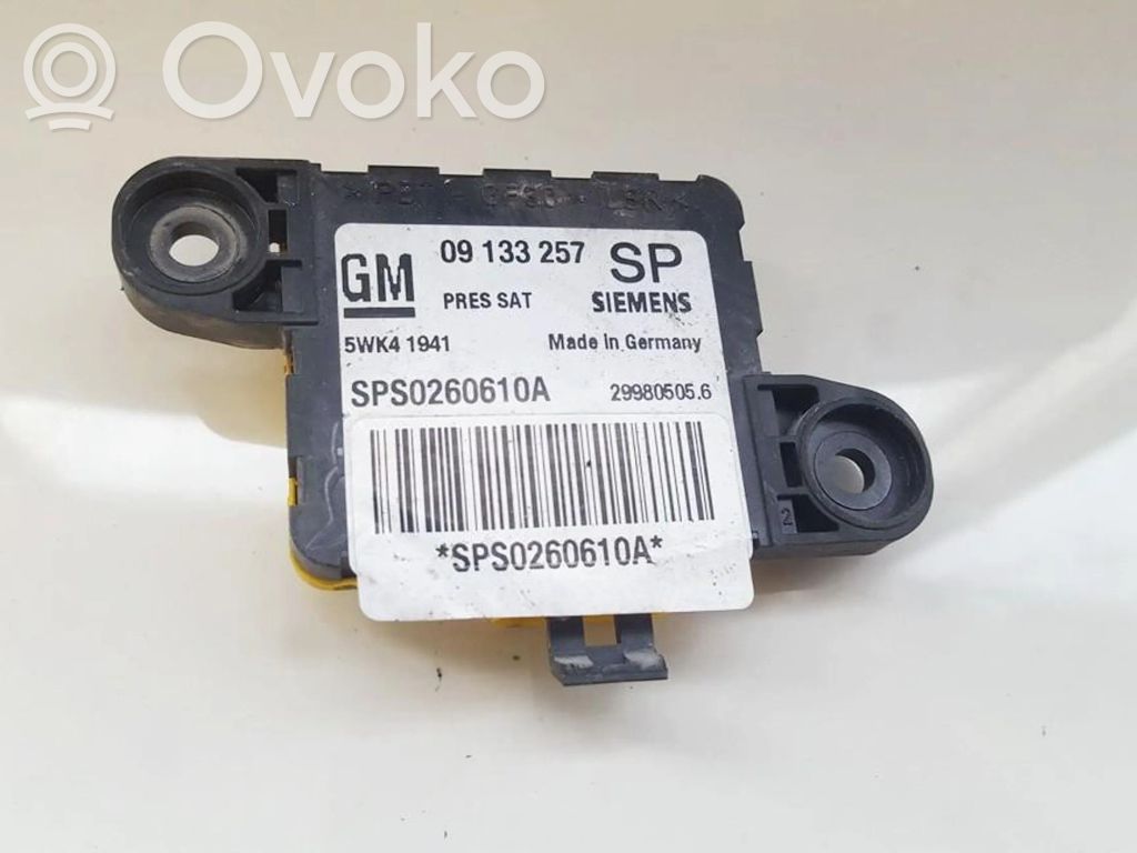 Opel Astra G Airbagsensor Crashsensor Drucksensor 