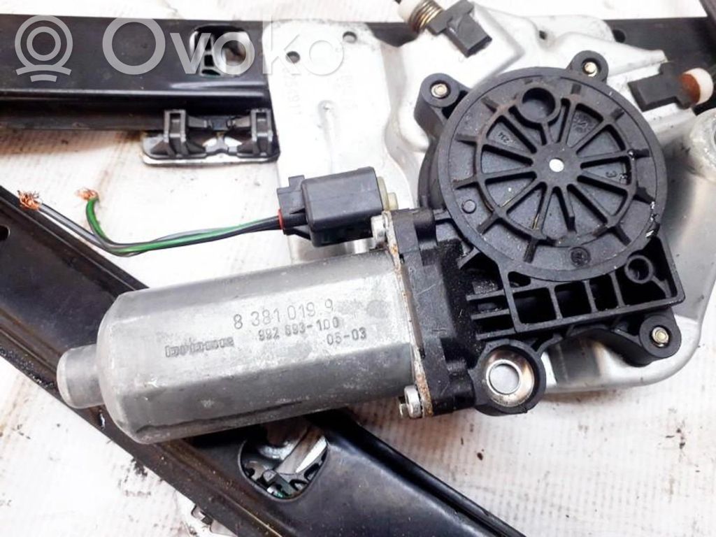 BMW X5 E53 Motor del regulador de la ventanilla de la puerta delantera 