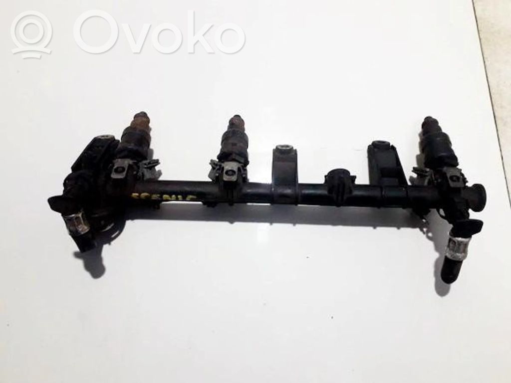 Renault Megane I Kraftstoffverteiler Einspritzleiste Verteilerrohr 