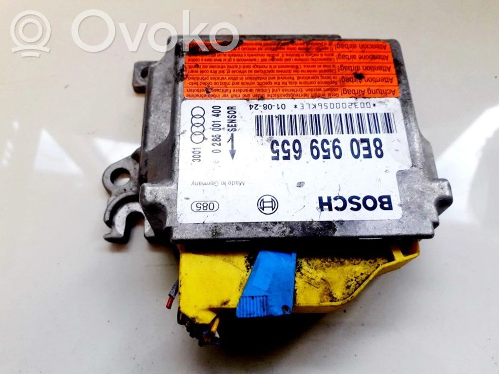 Centralina/modulo airbag   8E0959655,0285001400,003200056KLE,8E0959655