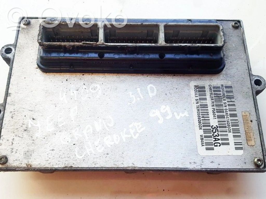 Sterownik / Moduł ECU   P56041353AG,TEM0569Q803X,P56041353AG,TEM0569Q803X