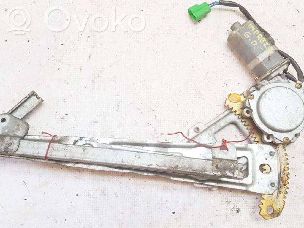 Regulador con motor de la ventanilla de la puerta corredera
