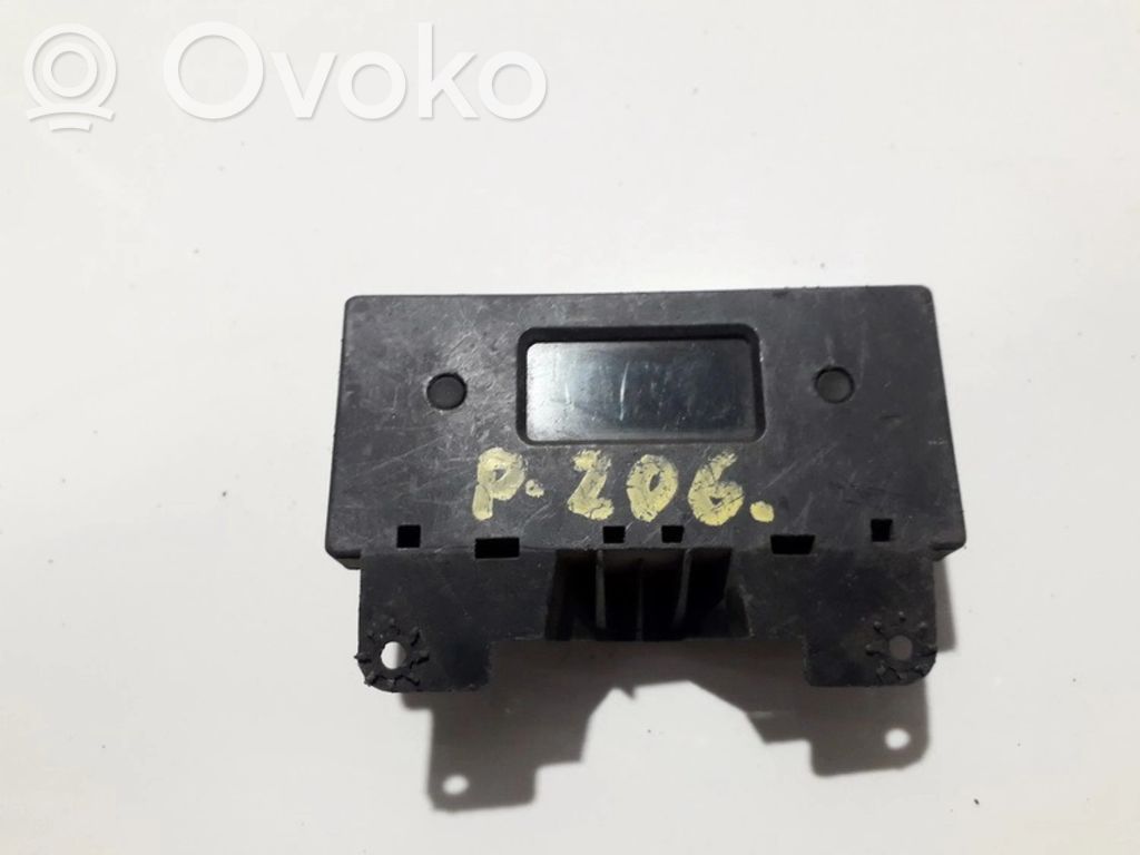 Peugeot 206 Monitor / wyświetlacz / ekran 