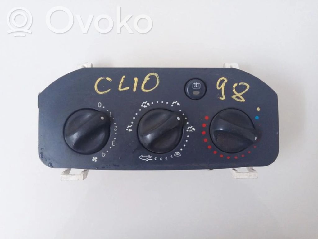 Renault Clio I Climate control unit 