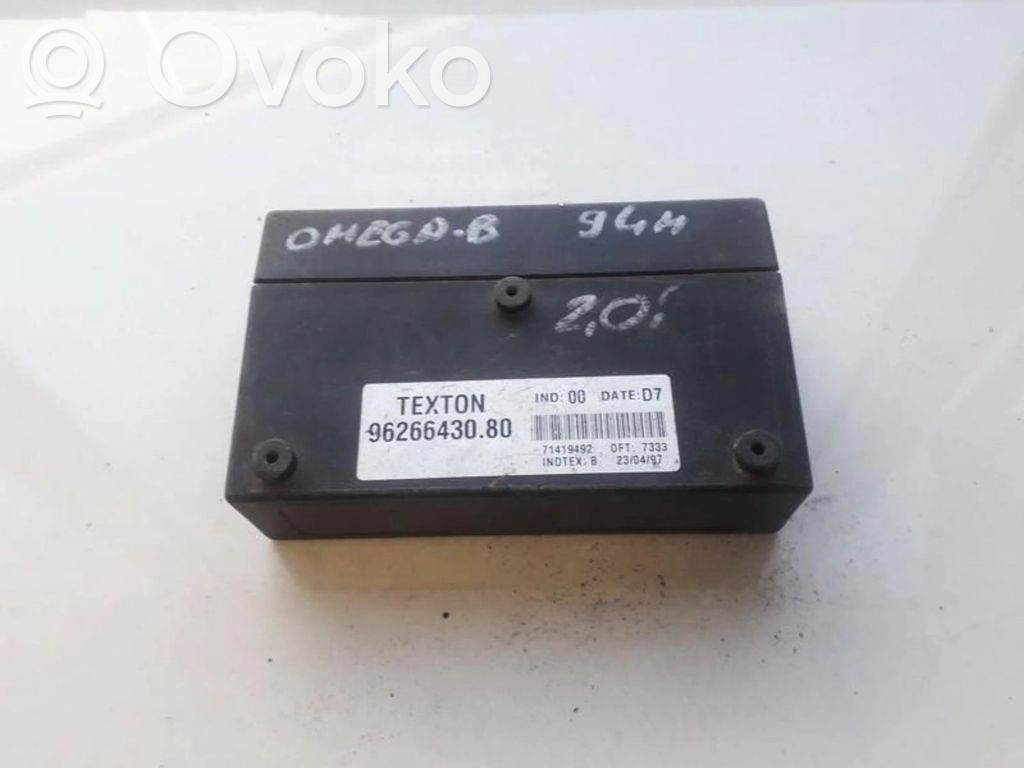 Opel Omega B1 Altre centraline/moduli 