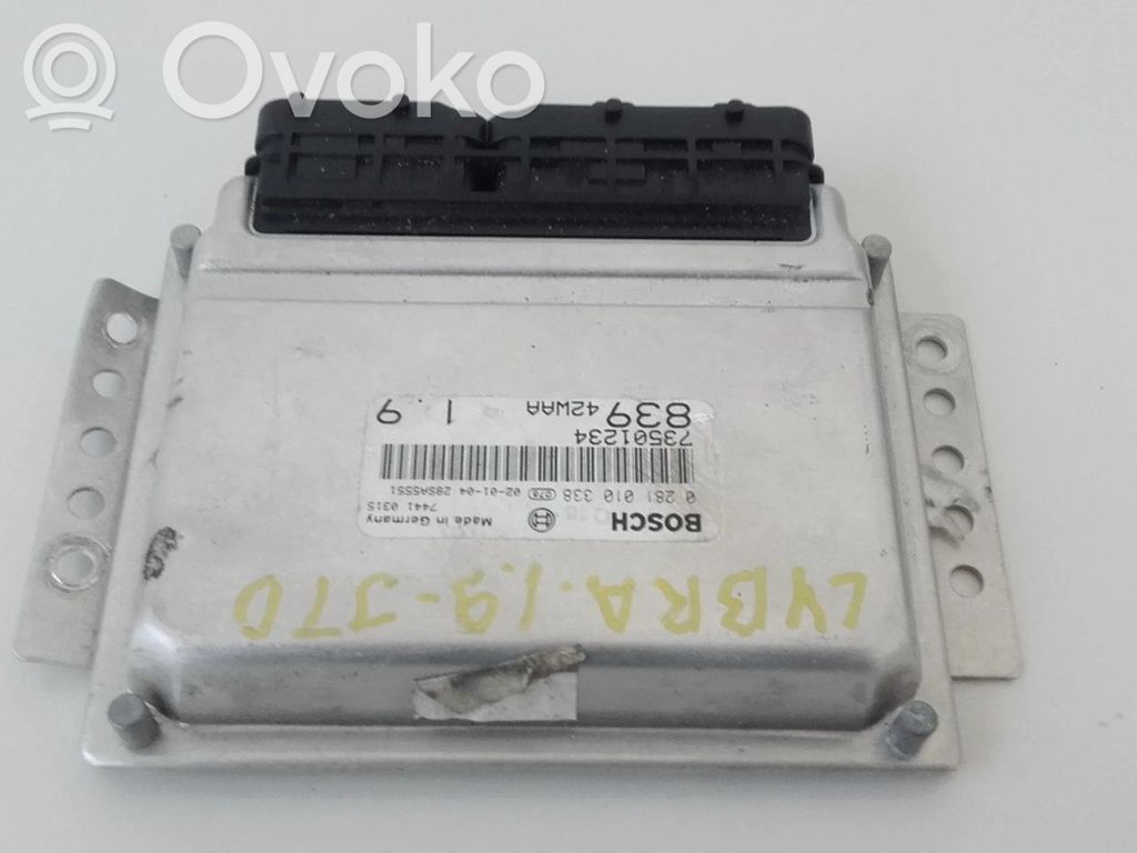 Unidad de control/módulo del motor   0281010338,0281010338