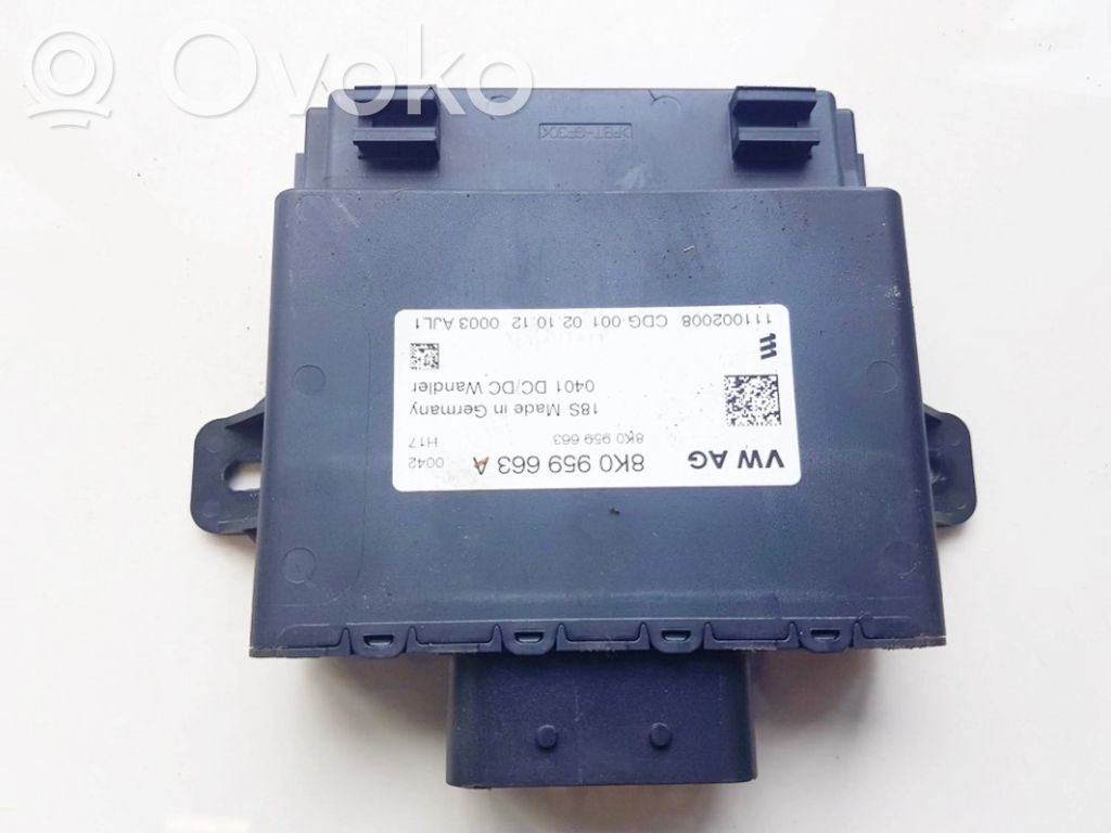 Other control units/modules   8K0959663A,8K0959663,8K0959663,8K0959663A